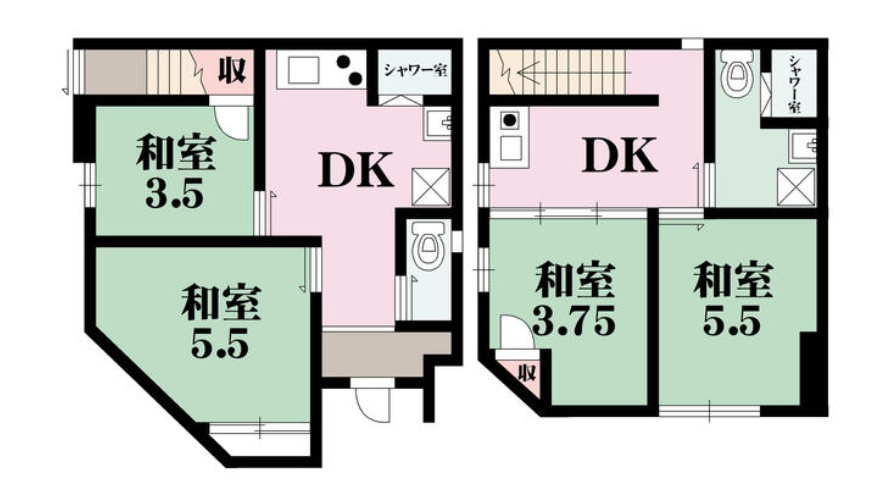 松心居・小梅の間取り
