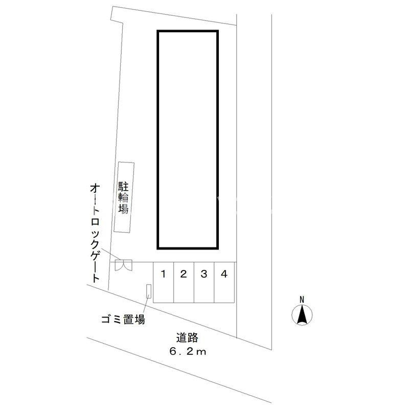 ＬＥＯ六拾参番館の区画図