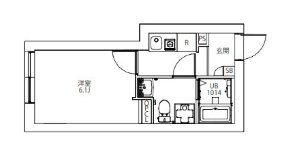 CITY WALK永福町の間取り
