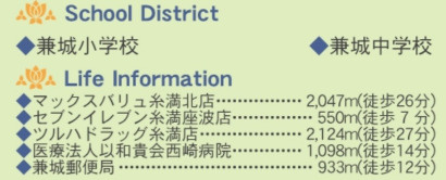 糸満市座波　第3（全4棟）1・2号棟の周辺|周辺♪