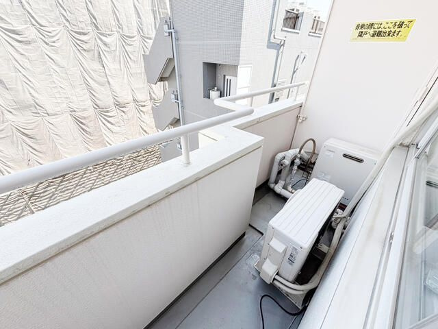 中銀日本橋マンシオンのバルコニー