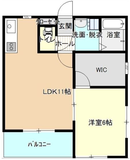 Aya's　baseの間取り