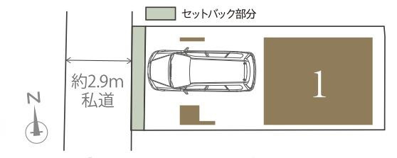 川崎市中原区上平間の新築一戸建の区画図|限定1棟の販売です！
お気軽にお問合せ下さい！