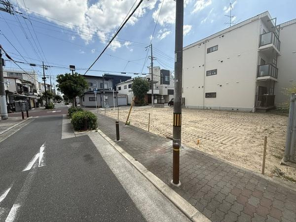 【前面道路含む現地写真】 | 大阪市旭区清水2丁目　売土地