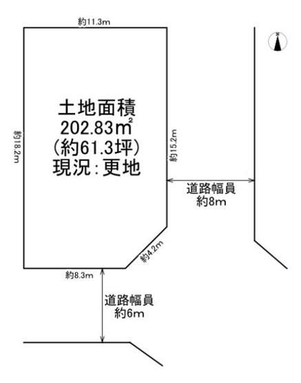 【土地図】 | 大阪市旭区清水2丁目　売土地