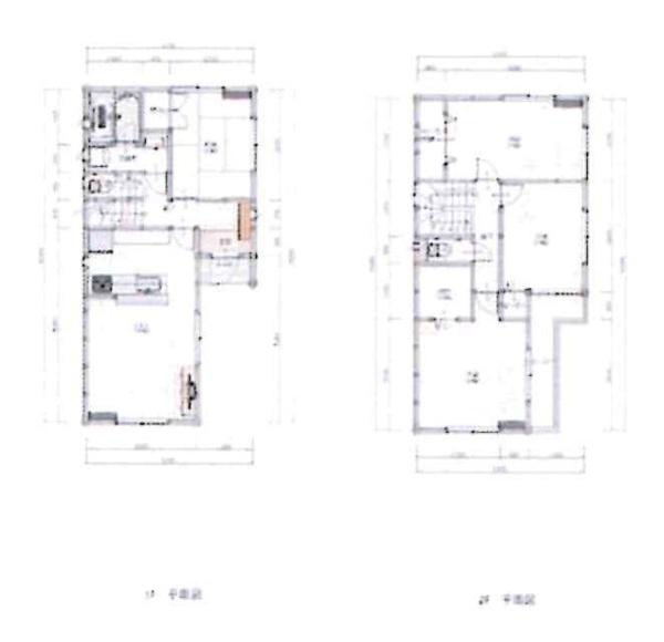 岡崎市明大寺町中道・中古戸建の間取り|間取り図です
