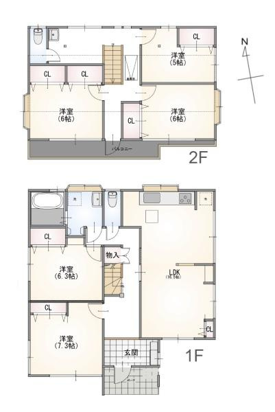 横浜市都筑区牛久保東２丁目の中古一戸建