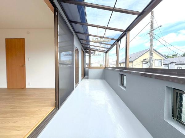 横浜市都筑区牛久保東２丁目の中古一戸建のバルコニー