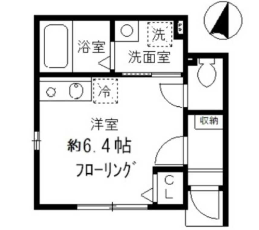 マ・メゾン・クレフ　三井ホーム施工　南向き　南西角部屋の間取り