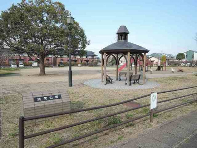 【周辺】 | プラシードＢ | 須賀公園まで150m