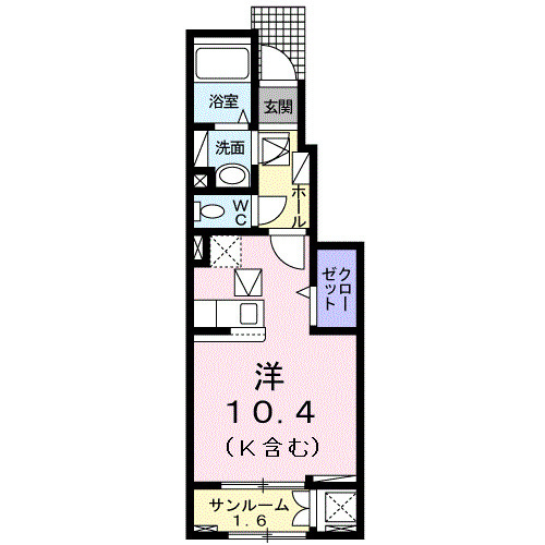 サンヒルズ　Ａの間取り