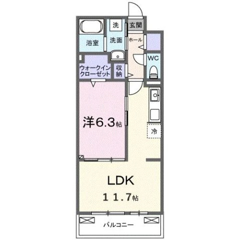 ヒカルサ東加古川の間取り