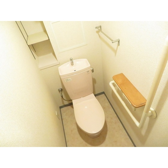 シャンテメゾン田仲のトイレ|トイレもきれいです