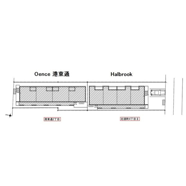 Halbrookの区画図