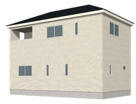 高知市針木東町　第1　１号棟　新築戸建　(全2区画)の完成予想図