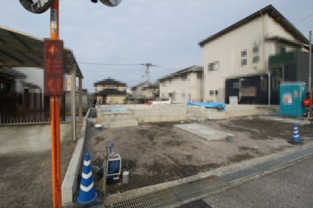 高知市針木東町　第1　１号棟　新築戸建　(全2区画)の外観|建物面積　82.21㎡（約24.86坪）１階　　㎡　２階　　　㎡　
