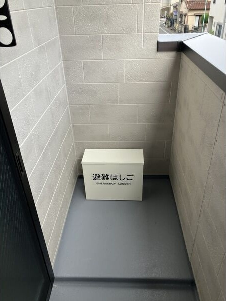 Laurel大同町のバルコニー