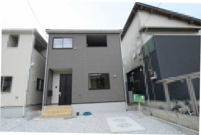 高知市針木東町　第1　2号棟　新築戸建　(全2区画)の外観|２号棟　土地面積　107.38㎡　（約32.48坪）建物面積　90.72㎡（約27.44坪）
