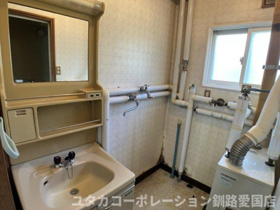 【洗面所】 | 【商談中】釧路町別保南1丁目57売家