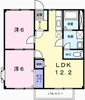 【間取り】 | エスポワール新在家
