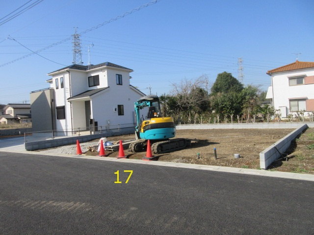 【仲介手数料無料】新築戸建　東松山市石橋1630-6（全31棟）の前面道路含む現地写真