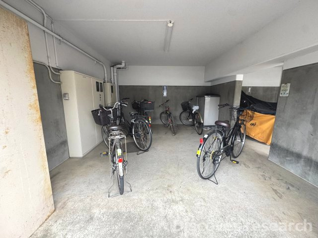 ヴィラ上溝南の駐輪場