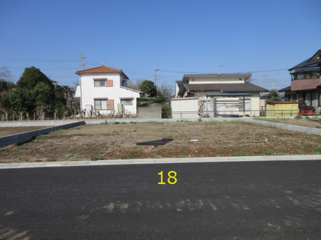 【仲介手数料無料】新築戸建　東松山市石橋1630-6（全31棟）の前面道路含む現地写真