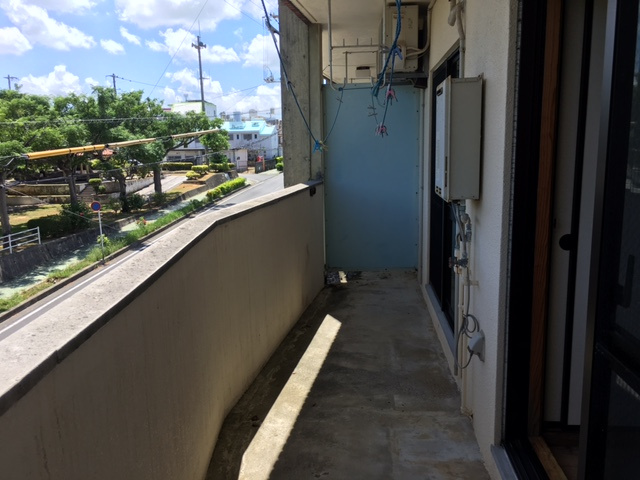 【バルコニー】 | 高宮城アパート