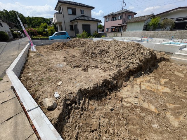 土浦市天川　第4　新築戸建ての庭|日当たりや広さを現地で体感してください。理想のガーデニングや家庭菜園を始めてみませんか。