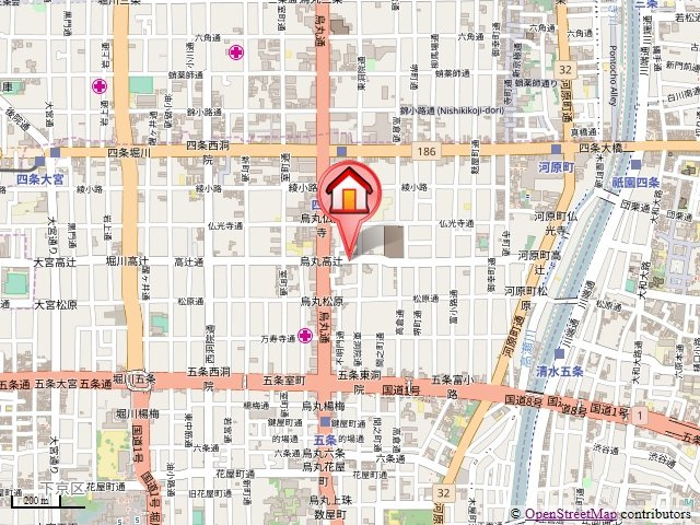 SHICATA　SIX　BLDG（シカタシスビルディング）の地図