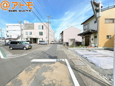 【前面道路含む現地写真】 | 駿河区中原3期　新築戸建　1号棟