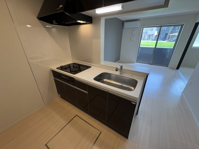 仮）藤江新築アパートA棟のキッチン