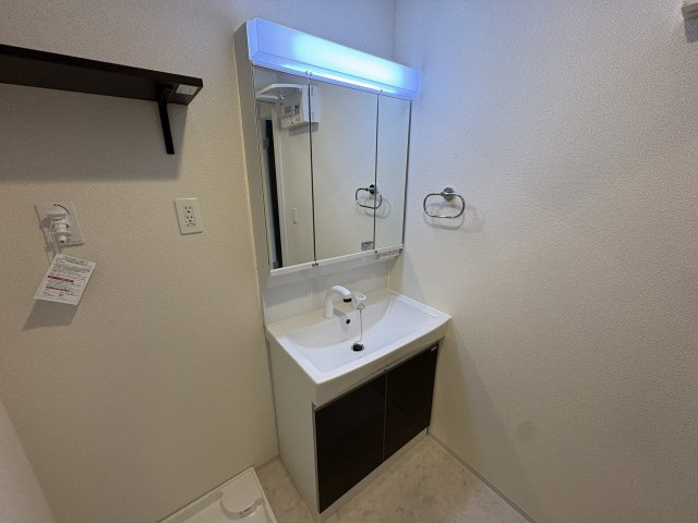 仮）藤江新築アパートA棟の洗面所