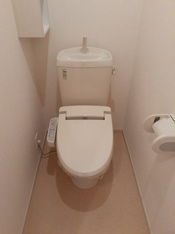 トイレもきれいです