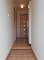 毎日通る玄関はこちらです