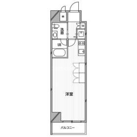 南堀江プライマリーワンの間取り