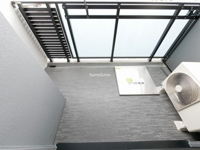 S-RESIDENCE阿波座WESTのバルコニー