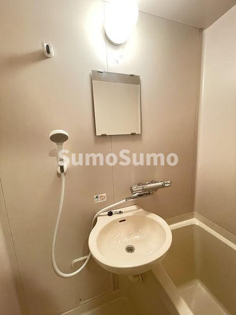 クレールステュディオの洗面所