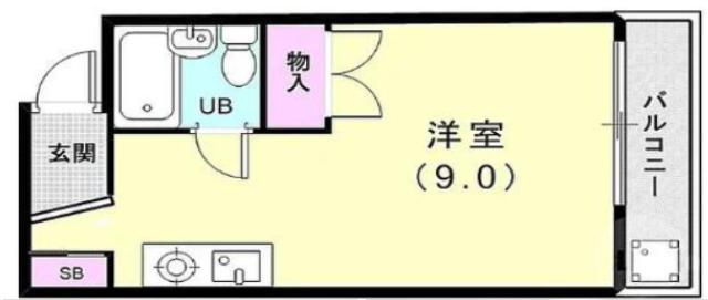 コートアベニューの間取り