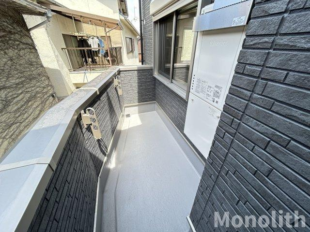 プレミアムスイート岸和田駅前のバルコニー
