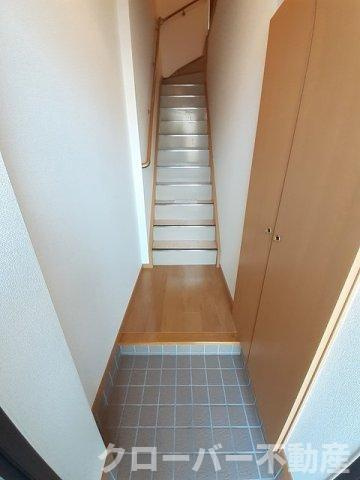 ソレアード太田　Ｂの玄関