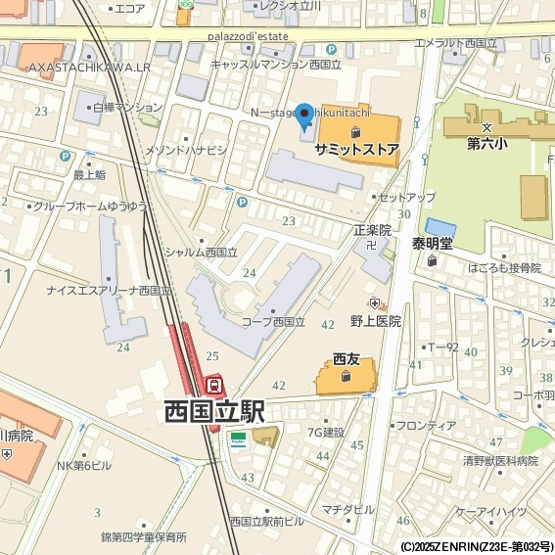 【地図】 | N-stage Nishikunitachi(エヌステージニシクニタチ)