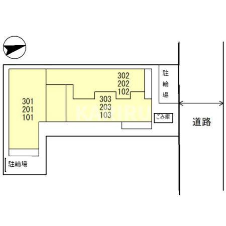 エスト・ヴィヴァーチェの区画図