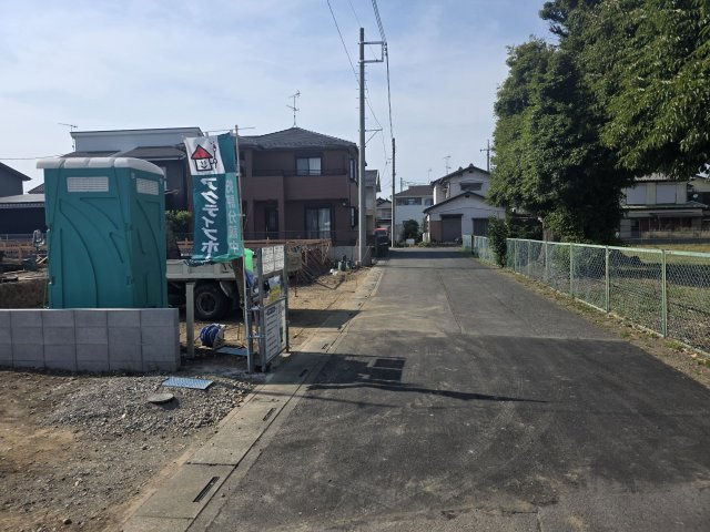 上里町神保原町第６　の前面道路含む現地写真|現地前面道路（2026年05月19日）撮影