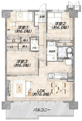 レックスガーデン守山弐番館