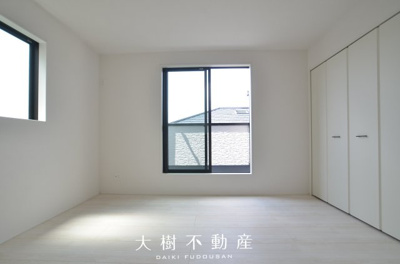 【洋室】 | 海老名市国分寺台５丁目　新築戸建て　全1棟【仲介手数料無料】 | 2階　洋室1（8.0帖）