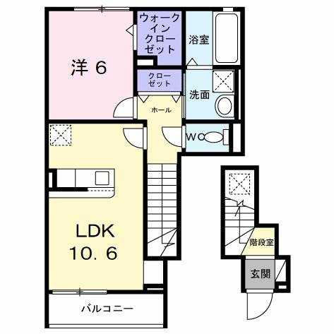 【間取り】 | ラ・ポーズ葛原