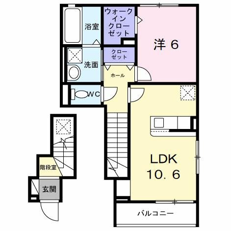 【間取り】 | ラ・ポーズ葛原