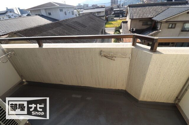マンション福山のバルコニー
