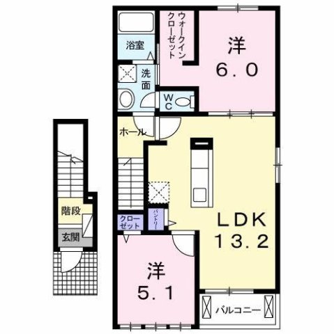 【間取り】 | プラシードカーサⅥ